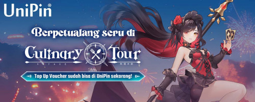 Berpetualang & Lawan Monster di Culinary Tour! Top Up Voucher di UniPin dan Selamatkan Dunia Kuliner